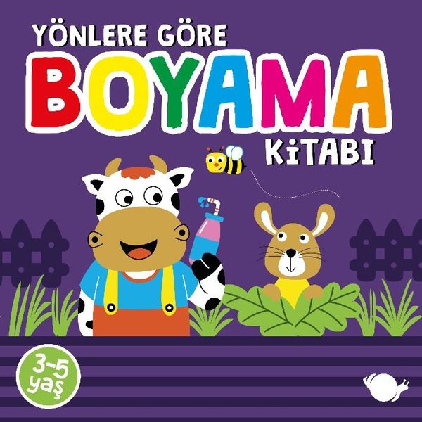 Yönlere Göre Boyama Kitabı 3-5 Yaş