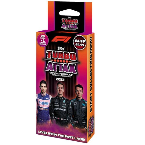 Topps Formula 1 Turbo Attax Standart Paket