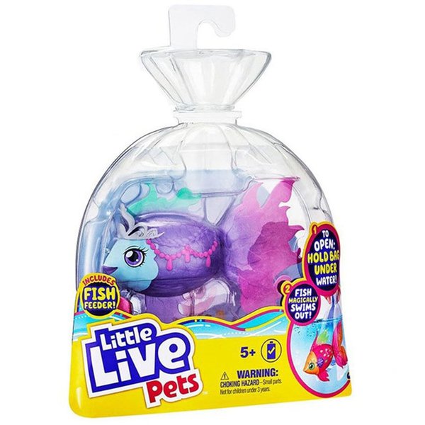 Little Live Pets Yüzen Balıklar Seri 3 Tekli Paket Princessa