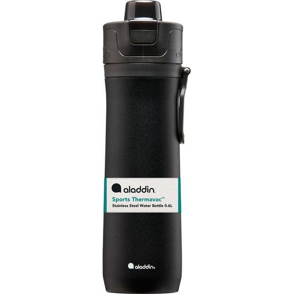 Aladdin Sports Thermavac Water Bottle 0.6L Termos Siyah