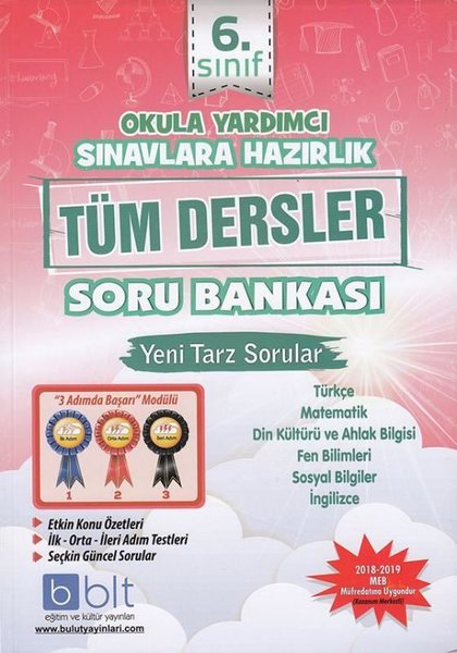 6.Sınıf Tüm Dersler Soru Bankası