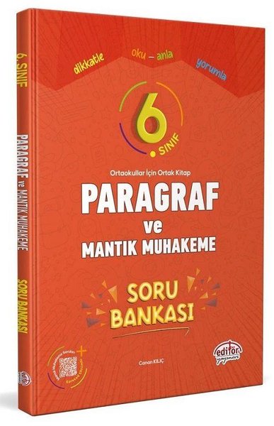 6.Sınıf Paragraf ve Mantık Muhakeme Soru Bankası