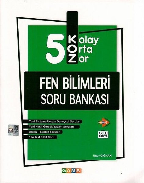 5.Sınıf KOZ Fen Bilimleri Soru Bankası