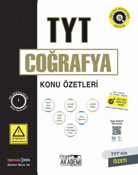 TYT Coğrafya Konu Özetleri