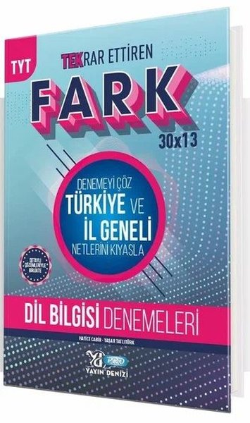 TYT Dil Bilgisi Fark 30x13 Tekrar Ettiren Deneme