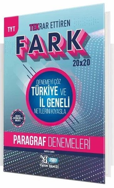 TYT Paragraf Fark 20x20 Tekrar Ettiren Deneme