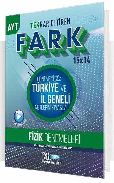 AYT Fizik Fark 15x14 Tekrar Ettiren Deneme