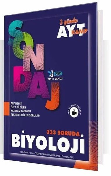 AYT Biyoloji Pro 333 Soruda Sondaj Kamp