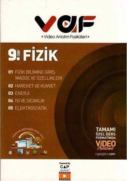 9.Sınıf Fizik Video Anlatım Fasikülleri