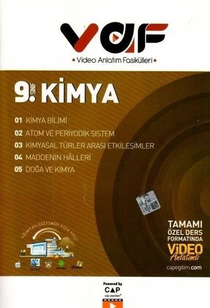 9.Sınıf Kimya Video Anlatım Fasikülleri