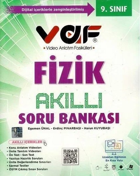 9.Sınıf Fizik Akıllı Soru Bankası