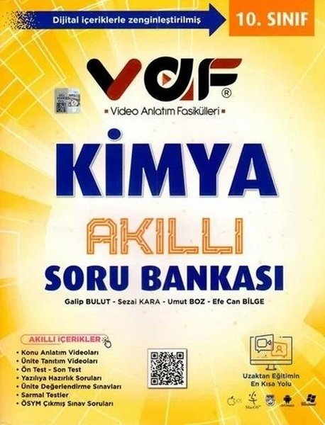 10.Sınıf Kimya Akıllı Soru Bankası