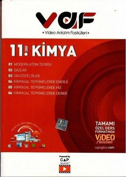 11.Sınıf Kimya Video Anlatım Fasikülleri