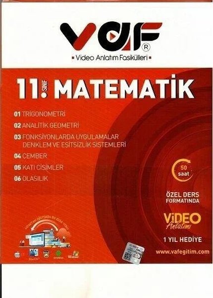 11.Sınıf Matematik Video Anlatım Fasikülleri