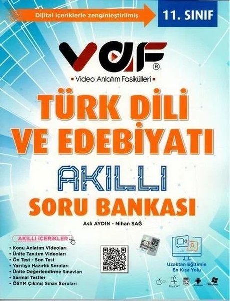 11.Sınıf Türk Dili ve Edebiyatı Akıllı Soru Bankası