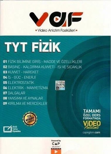 TYT Fizik Video Anlatım Fasikülleri