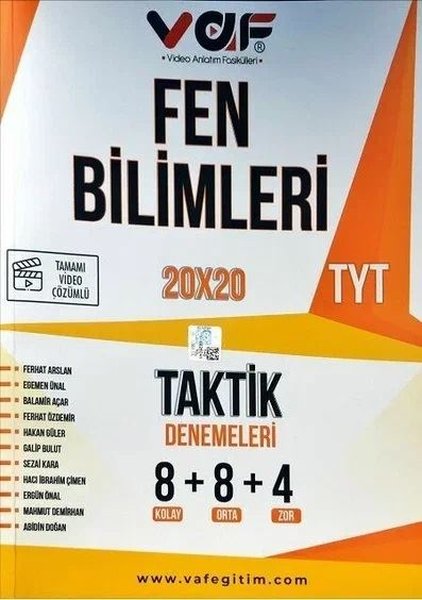 TYT Fen Bİlimleri 20x20 Taktik Deneme