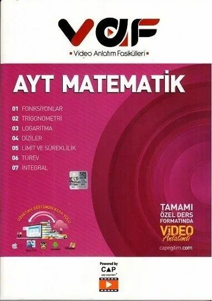 AYT Matematik Video Anlatım Fasikülleri