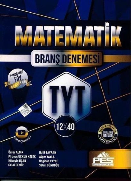 TYT Matematik 12x40 Branş Deneme