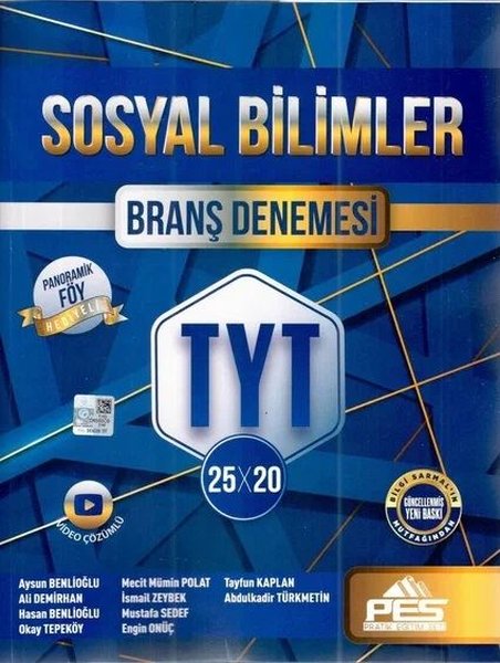 TYT Sosyal Bilimler 25x20 Branş Deneme