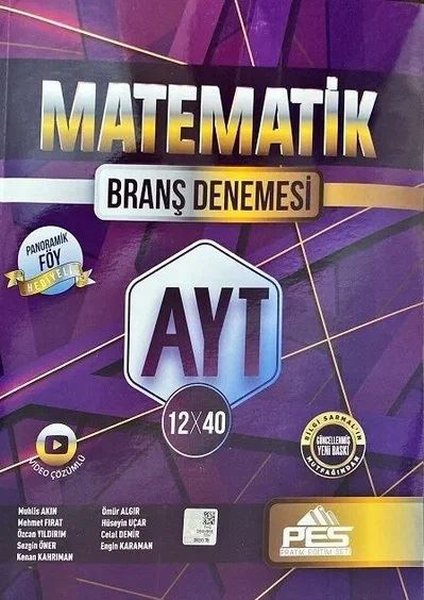 AYT Matematik 12x40 Branş Deneme