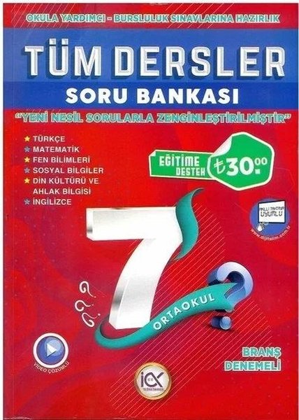 7.Sınıf Tüm Dersler Soru Bankası