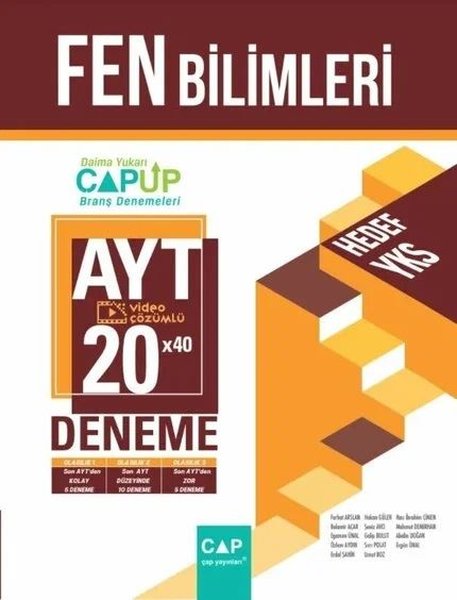 AYT Fen Bilimleri Up 20x40 Deneme