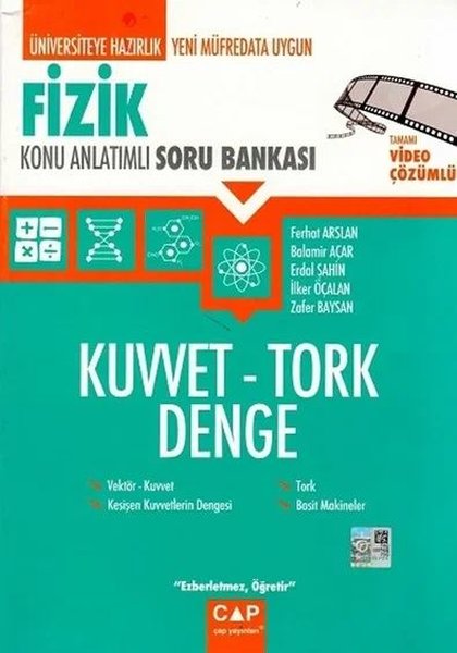 Fizik Kuvvet Tork Denge Konu Anlatımlı Soru Bankası