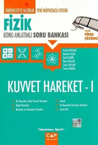 Fizik Kuvvet Hareket 1 Konu Anlatımlı Soru Bankası