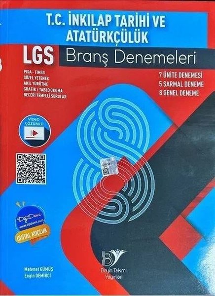 8.Sınıf LGS T.C. İnkılap Tarihi ve Atatürkçülük Branş Deneme