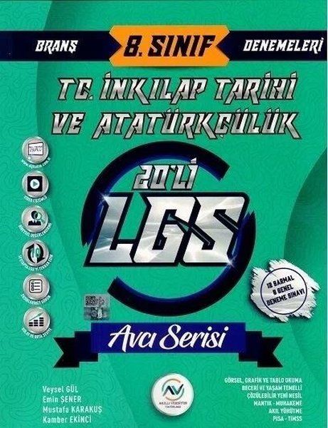 8.Sınıf LGS T.C İnkılap Tarihi ve Atatürkçülük Deneme 20'li