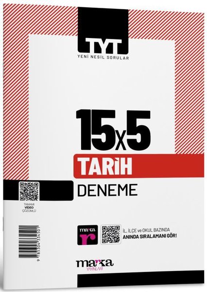 TYT Tarih 15x5 Deneme