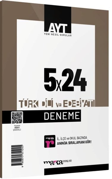 AYT Türk Dili ve Edebiyatı 5x24 Deneme