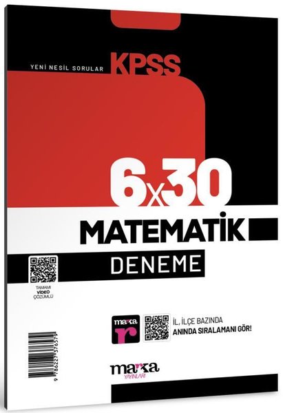 2025 KPSS Matematik 6x30 Deneme Tamamı Video Çözümlü