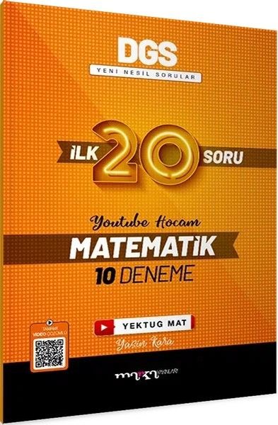2023 DGS MatemaWk İlk 20 Soru 10 Deneme