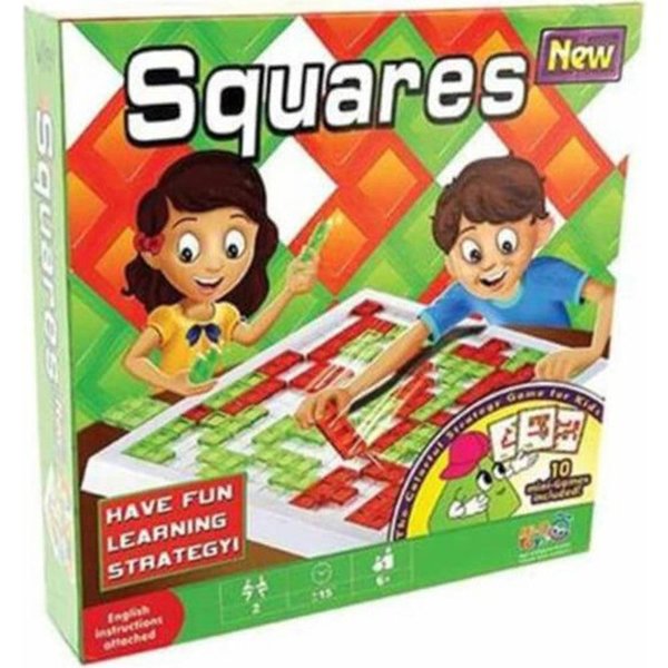 Curious&Genius Squares Eğitici Kutu Oyunu