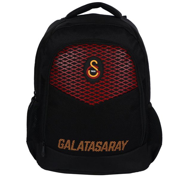 Galatasaray Sırt Çantası File Gövdeli Siyah 21541