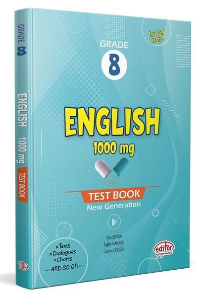 Grade 8 Englısh 1000 Mg Test Book