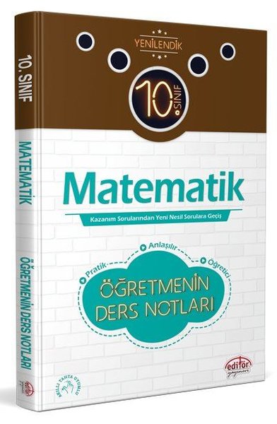 10.Sınıf Matematik Öğretmenin Ders Notları