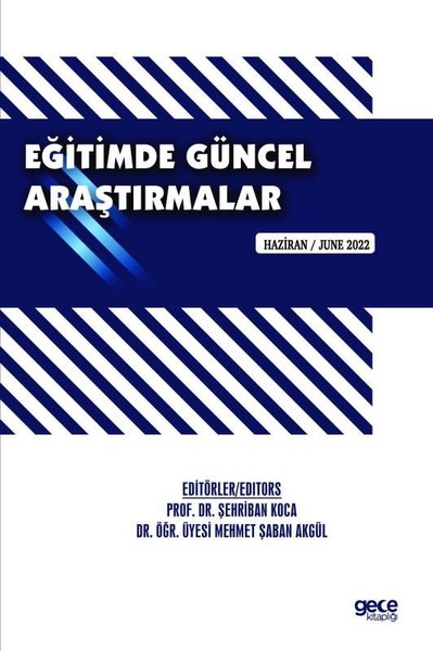 Eğitimde Güncel Araştırmalar - Haziran 2022