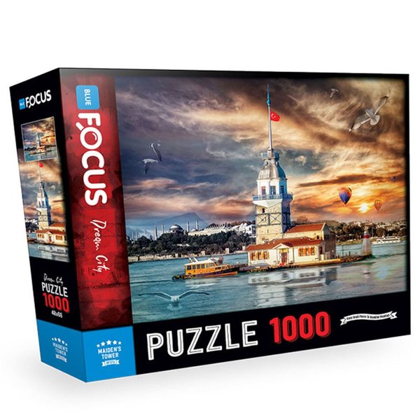 Blue Focus Kız Kulesi 1000 Parça Puzzle BF273