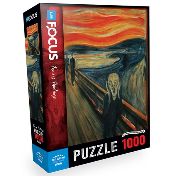 Blue Focus Çığlık 1000 Parça Puzzle BF271