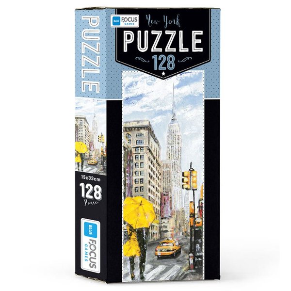 Blue Focus New York 128 Parça Puzzle BF207