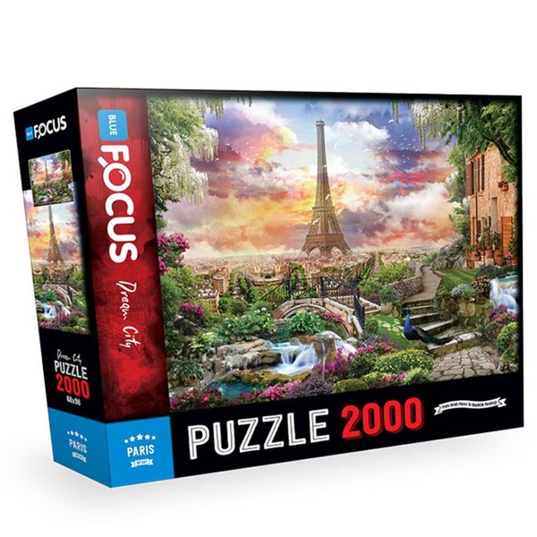 Blue Focus Paris 2000 Parça Puzzle BF341