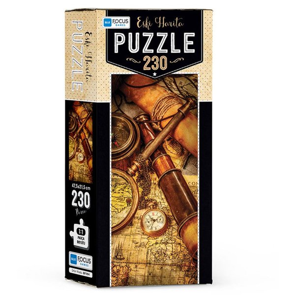 Blue Focus Eski Harita 230 Parça Puzzle BF194