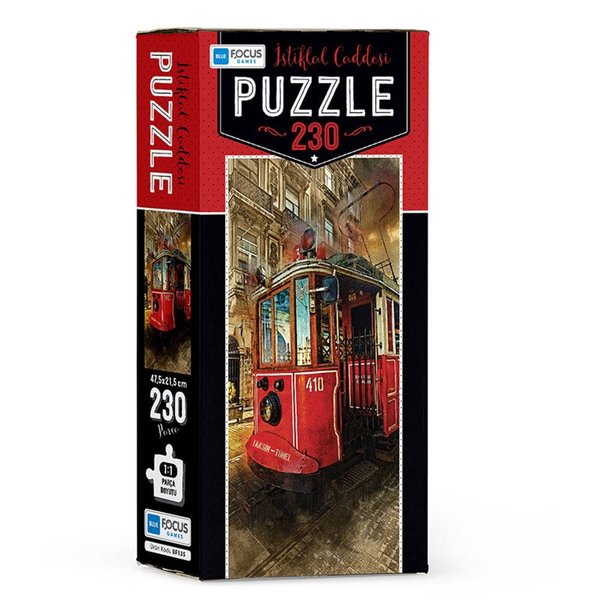 Blue Focus İstiklal Caddesi 230 Parça Puzzle BF135