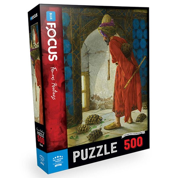 Blue Focus Kaplumbağa Terbiyecisi 500 Parça Puzzle BF327