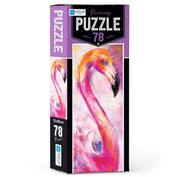 Blue Focus Flamingo 78 Parça Puzzle BF235