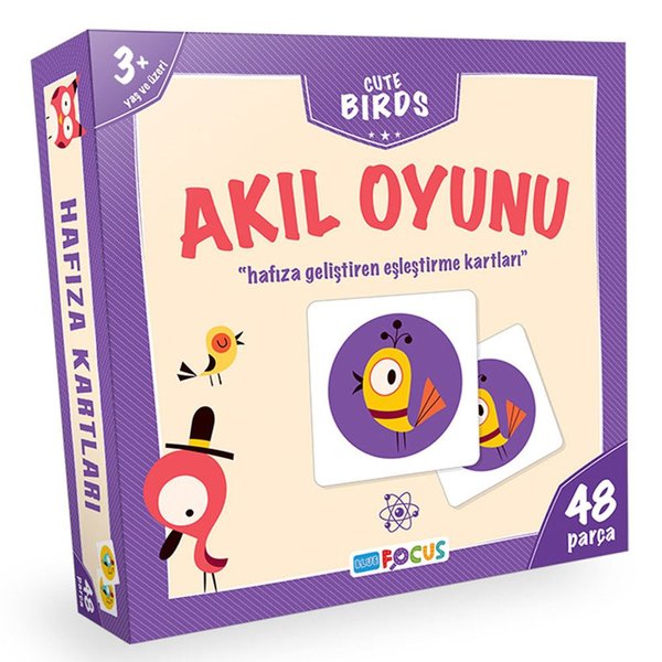 Blue Focus Cute Birds 48 Parça Akıl Oyunu BF088