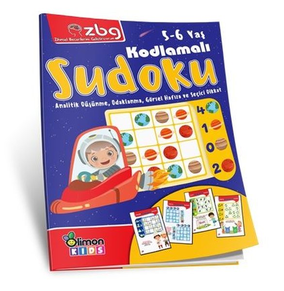 Zbg 5-6 Yaş Kodlamalı Sudoku